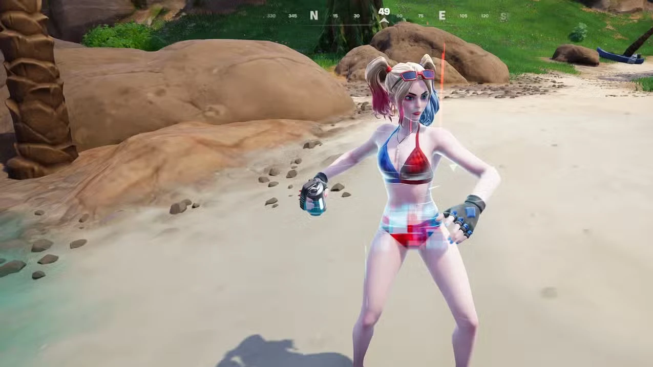 Encontre e vença Harley Quinn no Fortnite para garantir a AR mítica