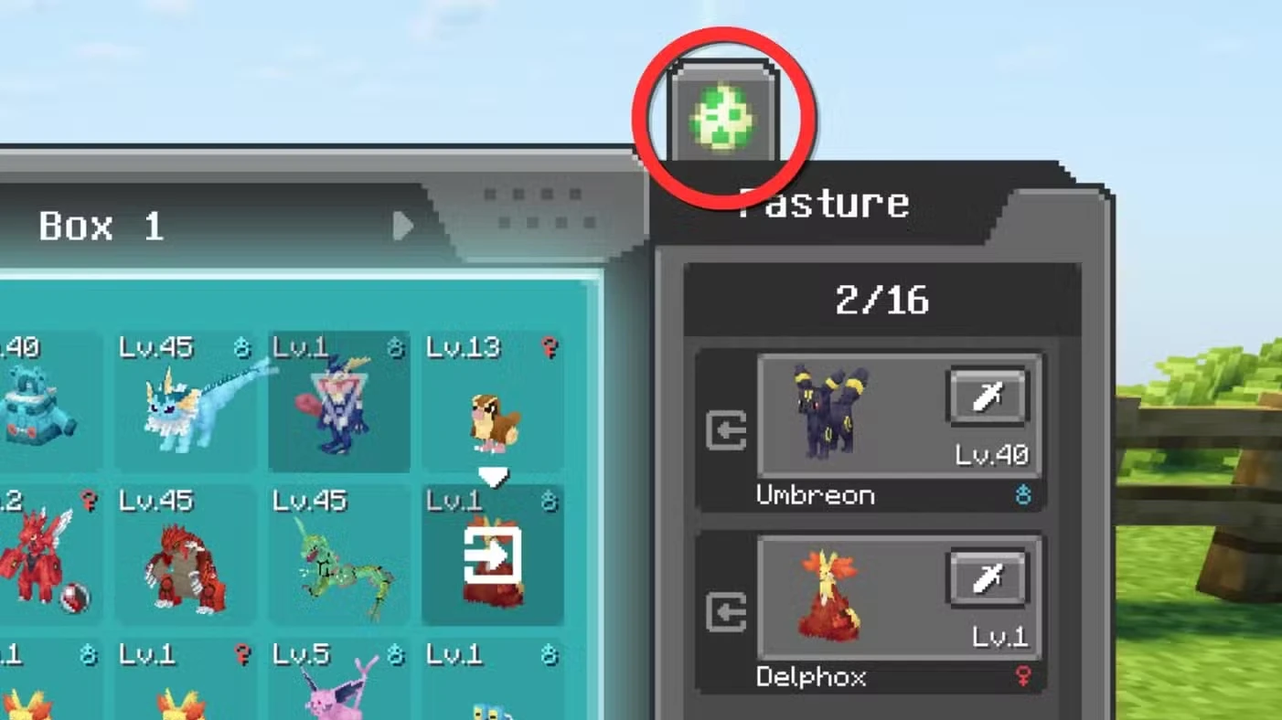 How to Breed Pokemon in Cobblemon