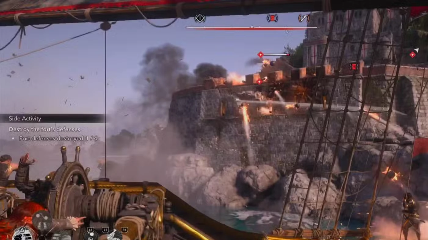 How to Capture Forts in AC Black Flag Resynced