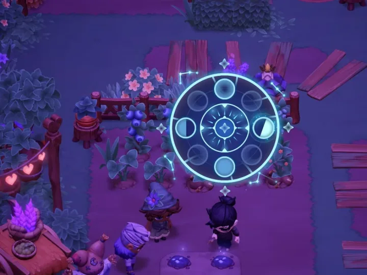 Desbloqueando e usando a magia em Moonlight Peaks