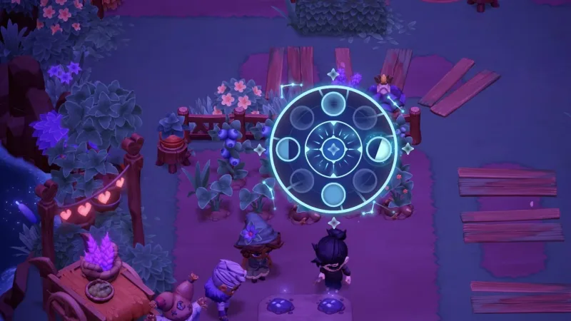 Desbloqueando e usando a magia em Moonlight Peaks