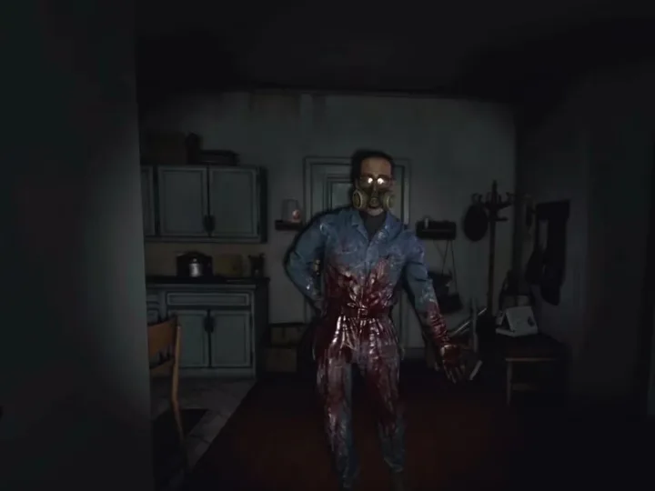Escapando do primeiro ataque no apartamento de Ava em Unhinged