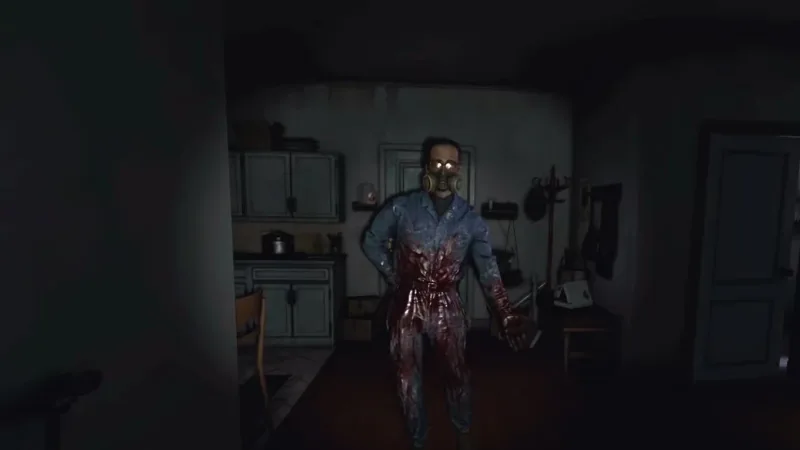Escapando do primeiro ataque no apartamento de Ava em Unhinged