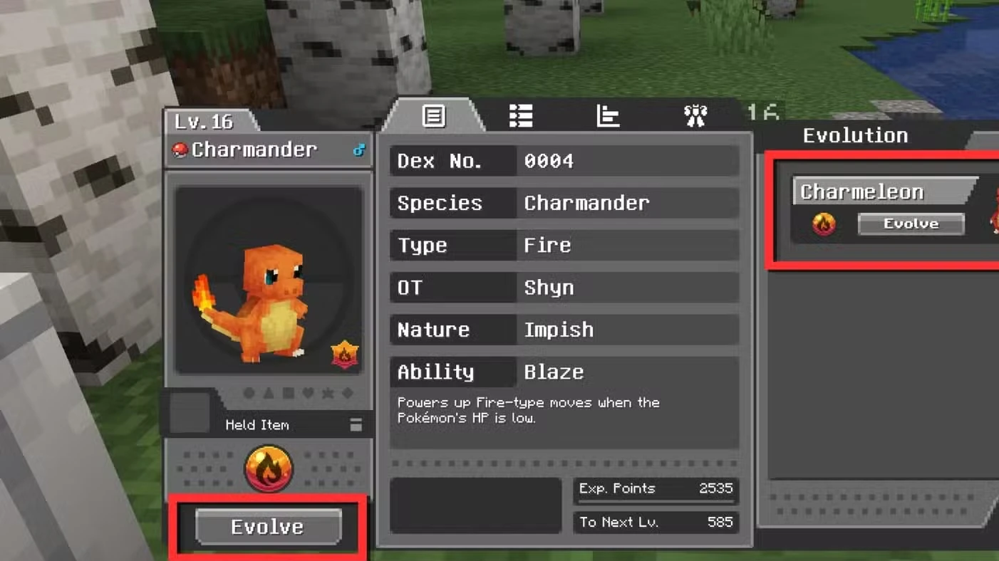 How to Evolve Pokemon in Cobblemon