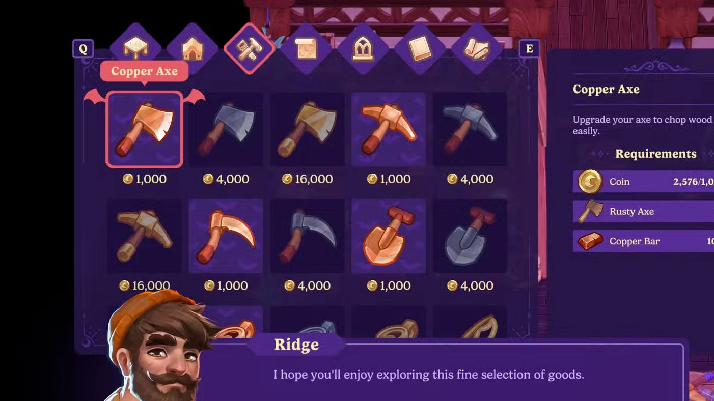 How to Get All Tool Upgrades in Moonlight Peaks