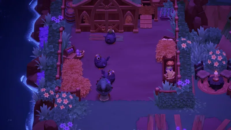 Conquiste o celeiro e traga animais para sua fazenda em Moonlight Peaks