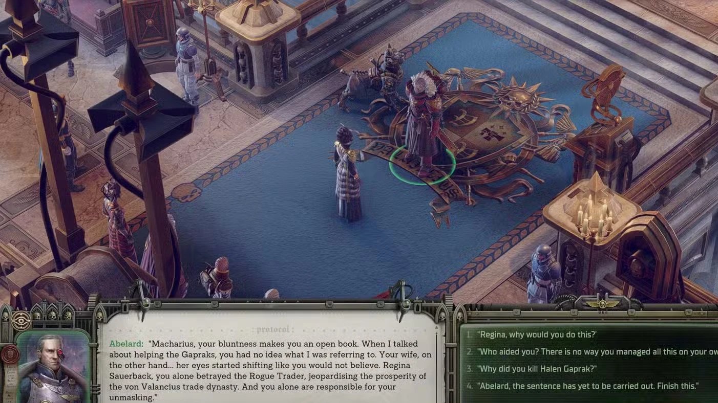 How to Get the Best Ending in the Blood Ties Quest in Rogue Trader