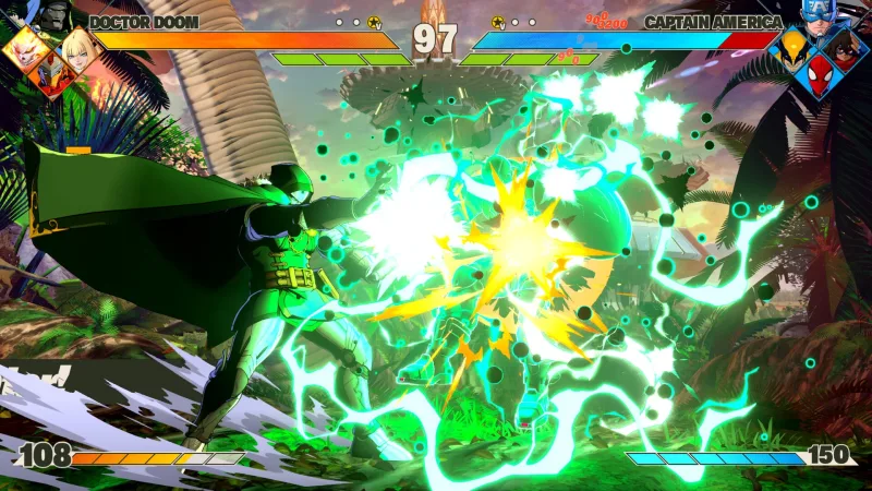 Doctor Doom: movimentos e estratégias em Marvel Tōkon: Fighting Souls