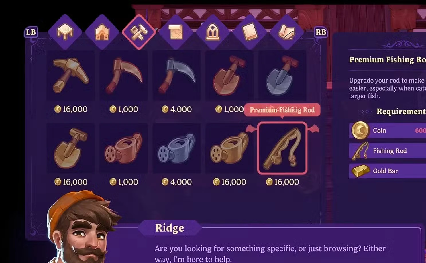 Moonlight Peaks: How to Get a Fishing Rod