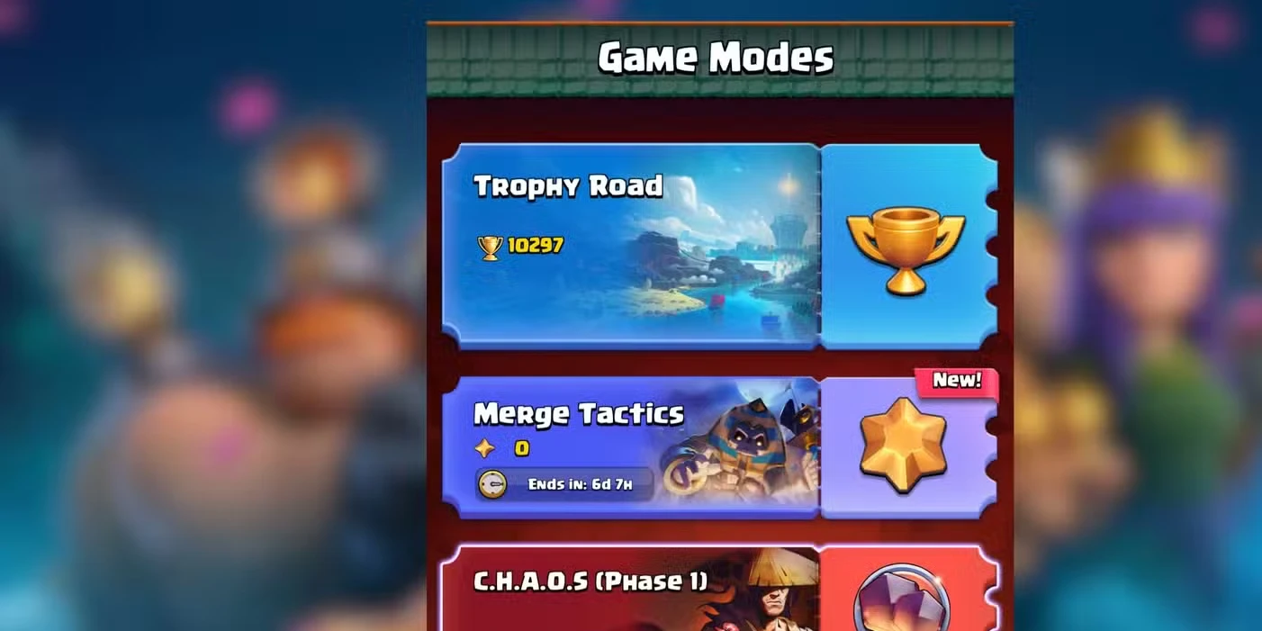 New Chaos Modifiers in Clash Royale