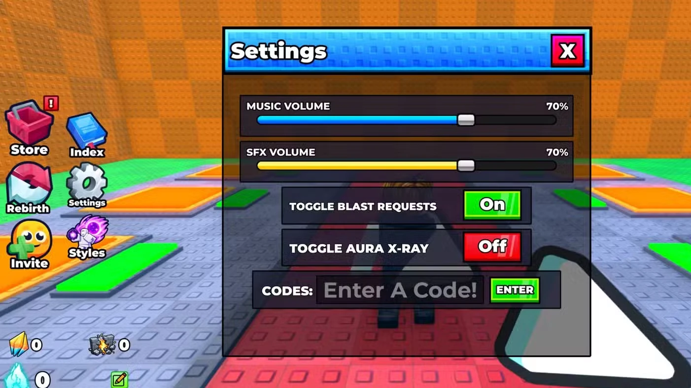 Power Blast Lucky Blocks Codes