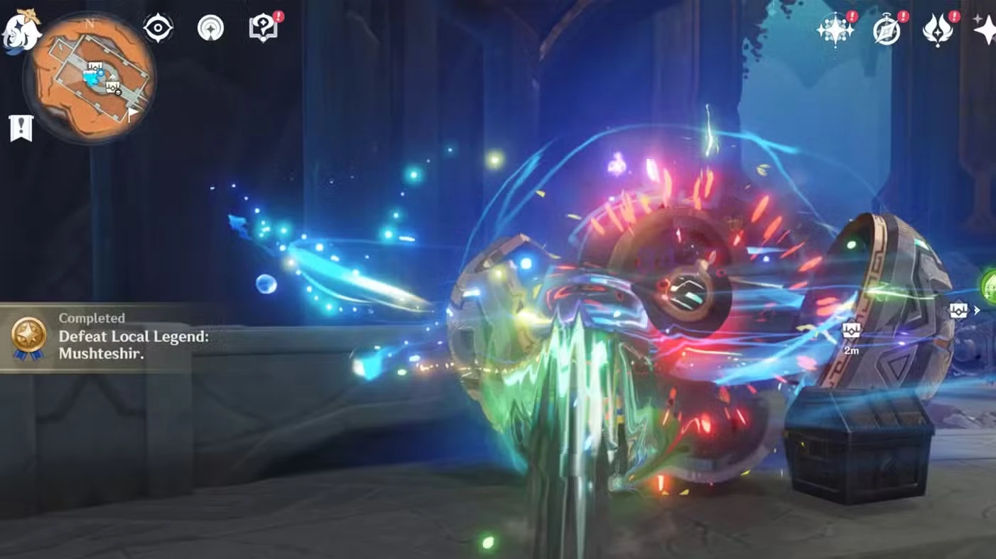 Prism Slime and Mushteshir Locations & Achievements (Frost Moon Local Legends) In Genshin Impact