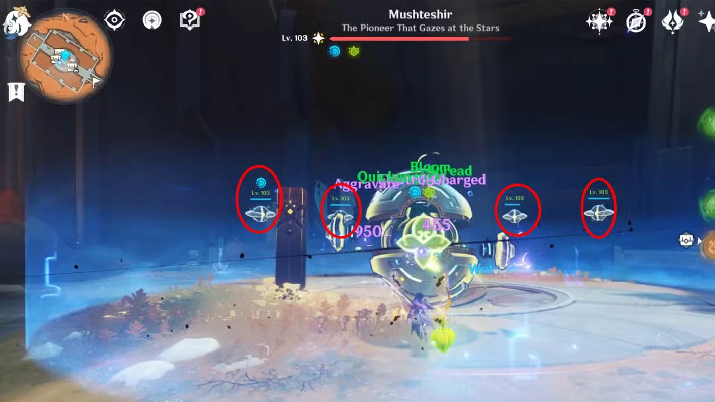 Prism Slime and Mushteshir Locations & Achievements (Frost Moon Local Legends) In Genshin Impact
