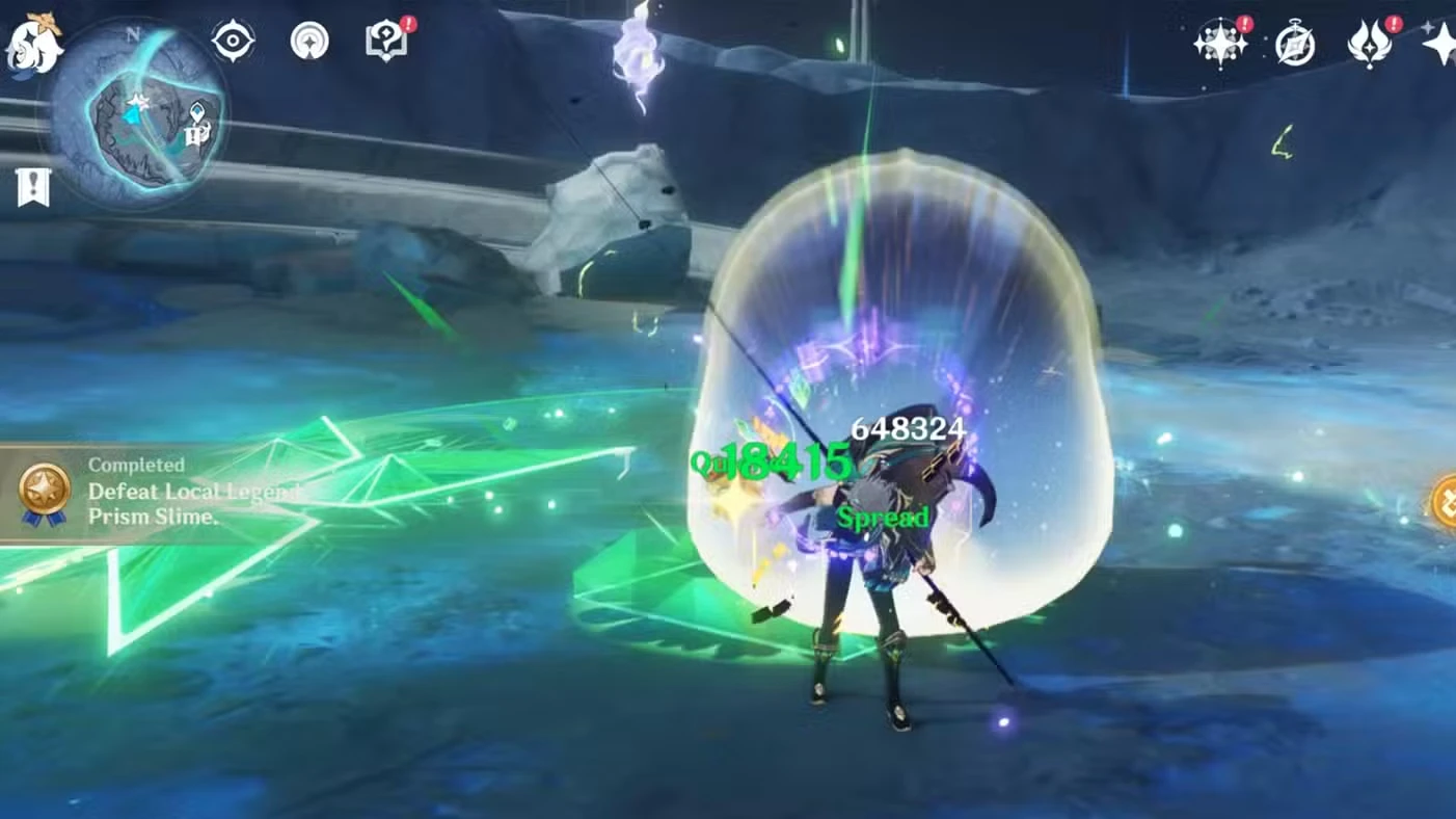 Prism Slime and Mushteshir Locations & Achievements (Frost Moon Local Legends) In Genshin Impact