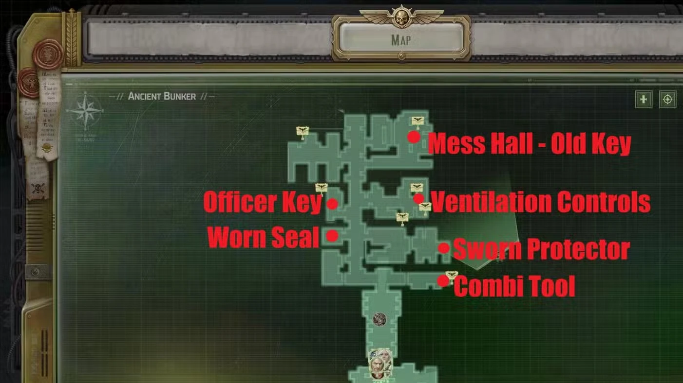 Rogue Trader: Ancient Bunker Walkthrough (Mercatum Tabula Quest)