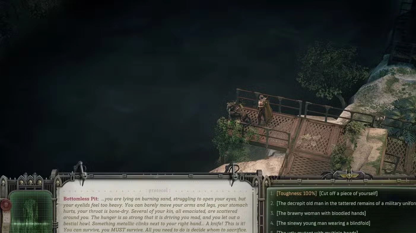 Rogue Trader: Bottomless Pit Choices Guide