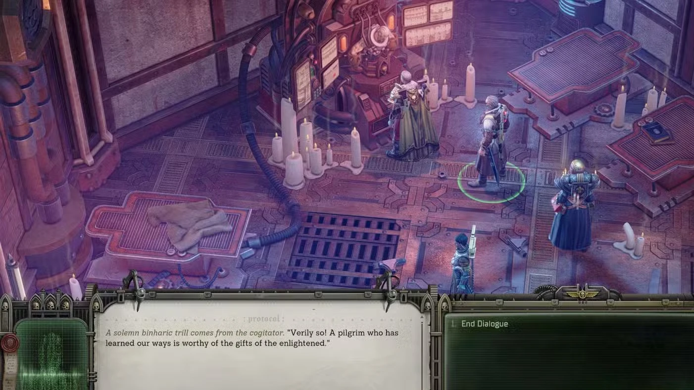 Rogue Trader: First Galvanic Hymn Solution (Electrodynamic Cenobium)