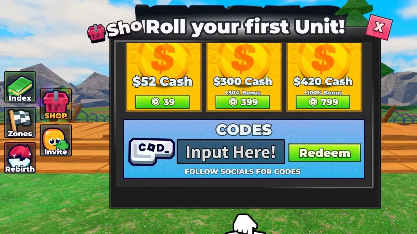 Roll to Defend Codes