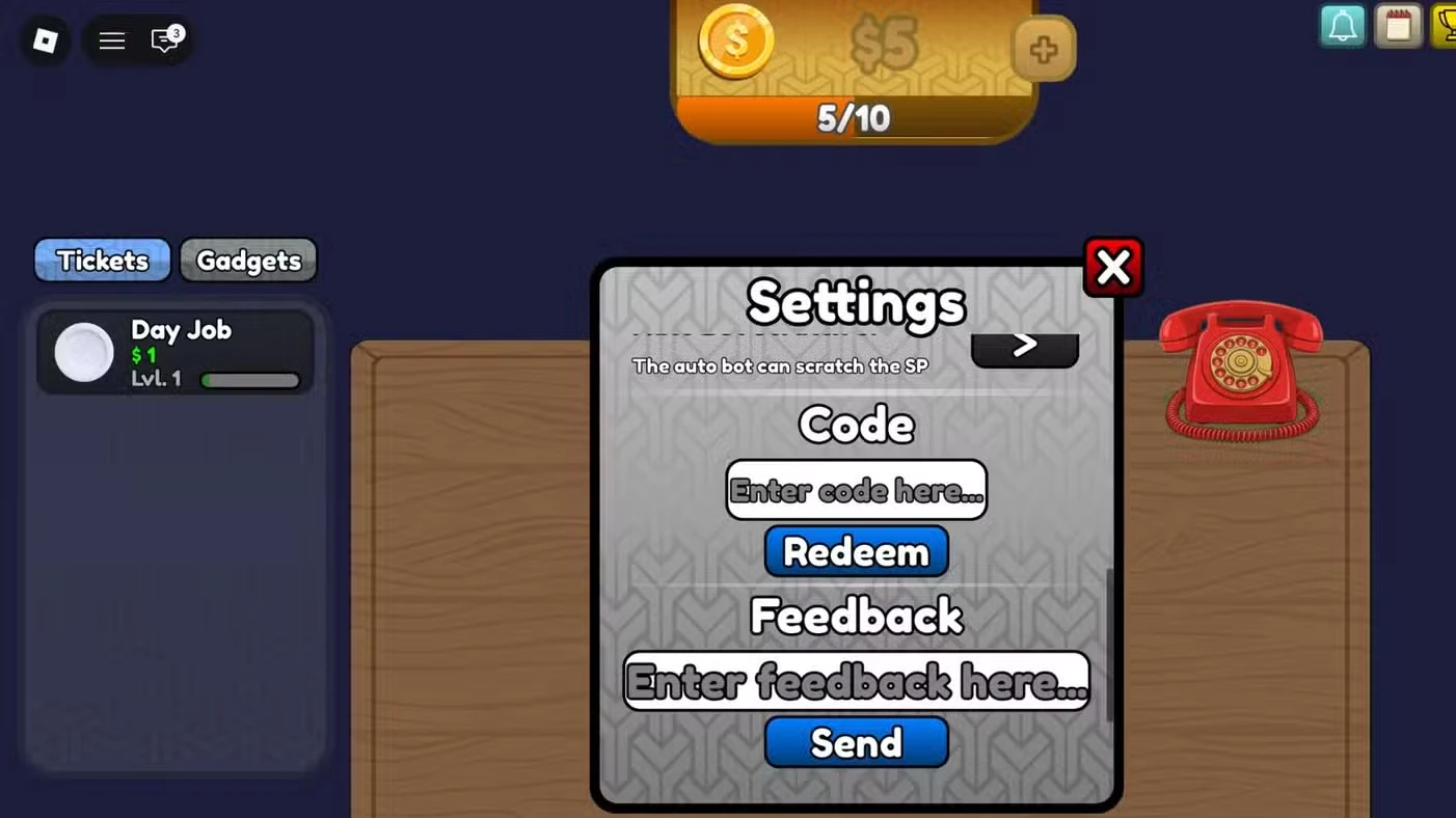 Scratchy Loot Codes