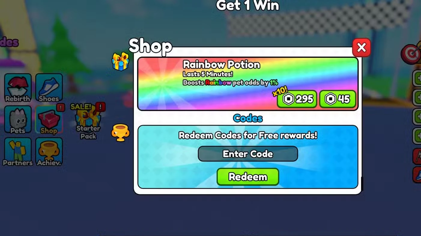 Speed Training Codes