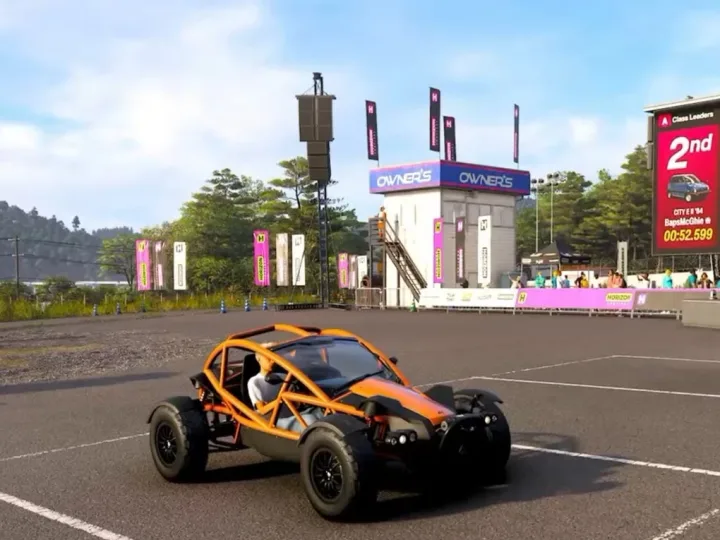 Onde estacionar no Evolving World Car Meet em Hokubu (Spring, FH6)