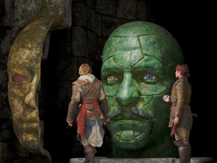 Enigma das estátuas em ‘The Sage’s Buried Secret’ — Assassin’s Creed Black Flag Resynced