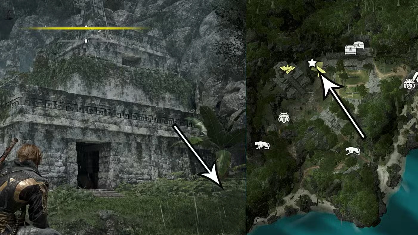 Treasure maps and buried treasure locations in Assassin's Creed Black Flag Resynced