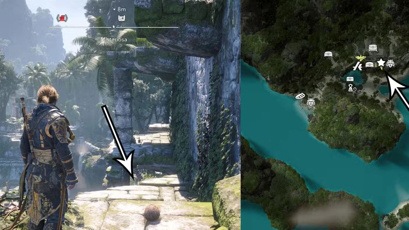Treasure maps and buried treasure locations in Assassin's Creed Black Flag Resynced