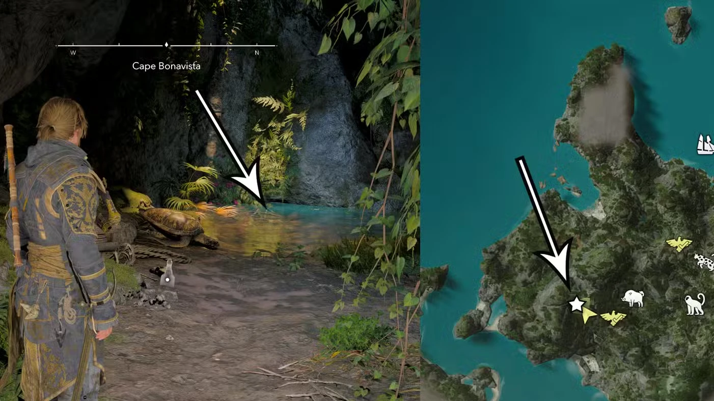 Treasure maps and buried treasure locations in Assassin's Creed Black Flag Resynced