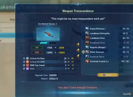Weapon Transcendence, Explained (Granblue Fantasy: Relink - ER))