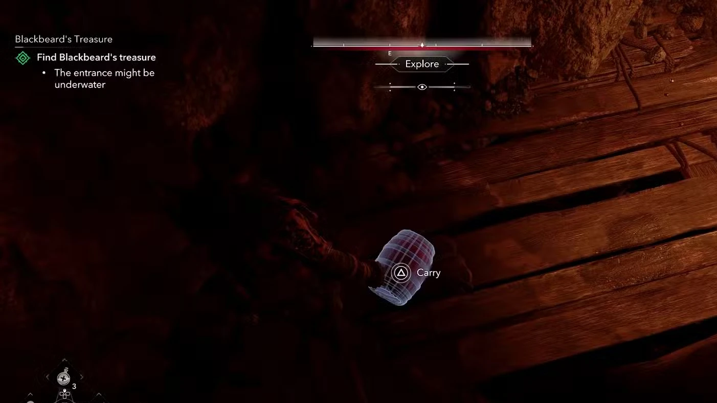 Where to find Blackbeard's Treasure in Black Flag Resynced