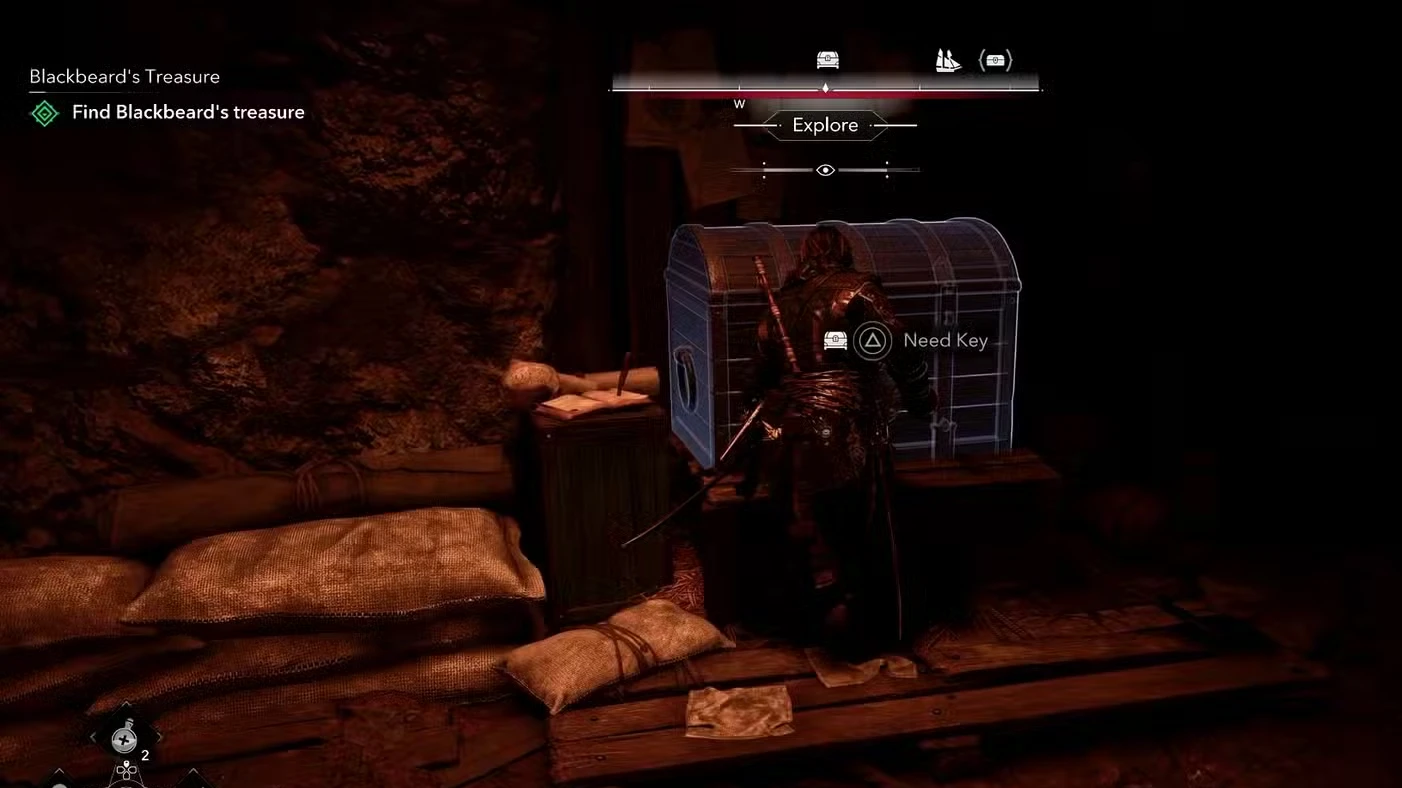Where to find Blackbeard's Treasure in Black Flag Resynced